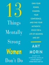 Cover image for 13 Things Mentally Strong Women Don't Do
